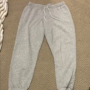 Gray Jogger Sweatpants